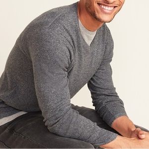 OLD NAVY Marled V-Neck Sweater‎